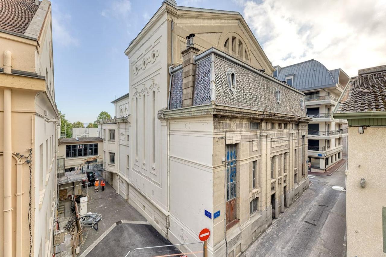 Appartement Hyper Centre Evian - Cote Theatre 外观 照片